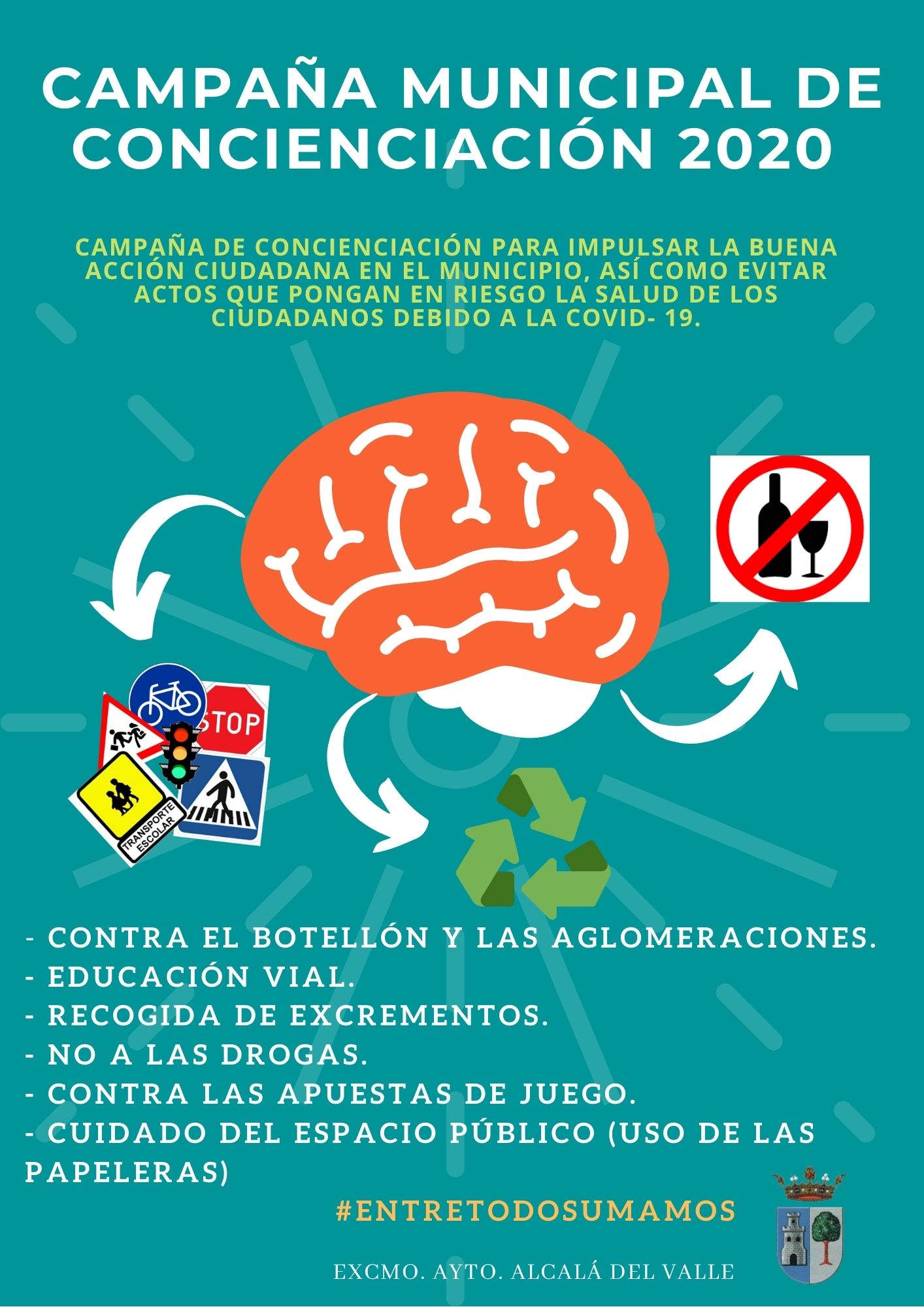 Campaña municipal de concienciación