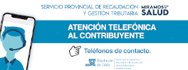 Banner de atención telefónica al contribuyente